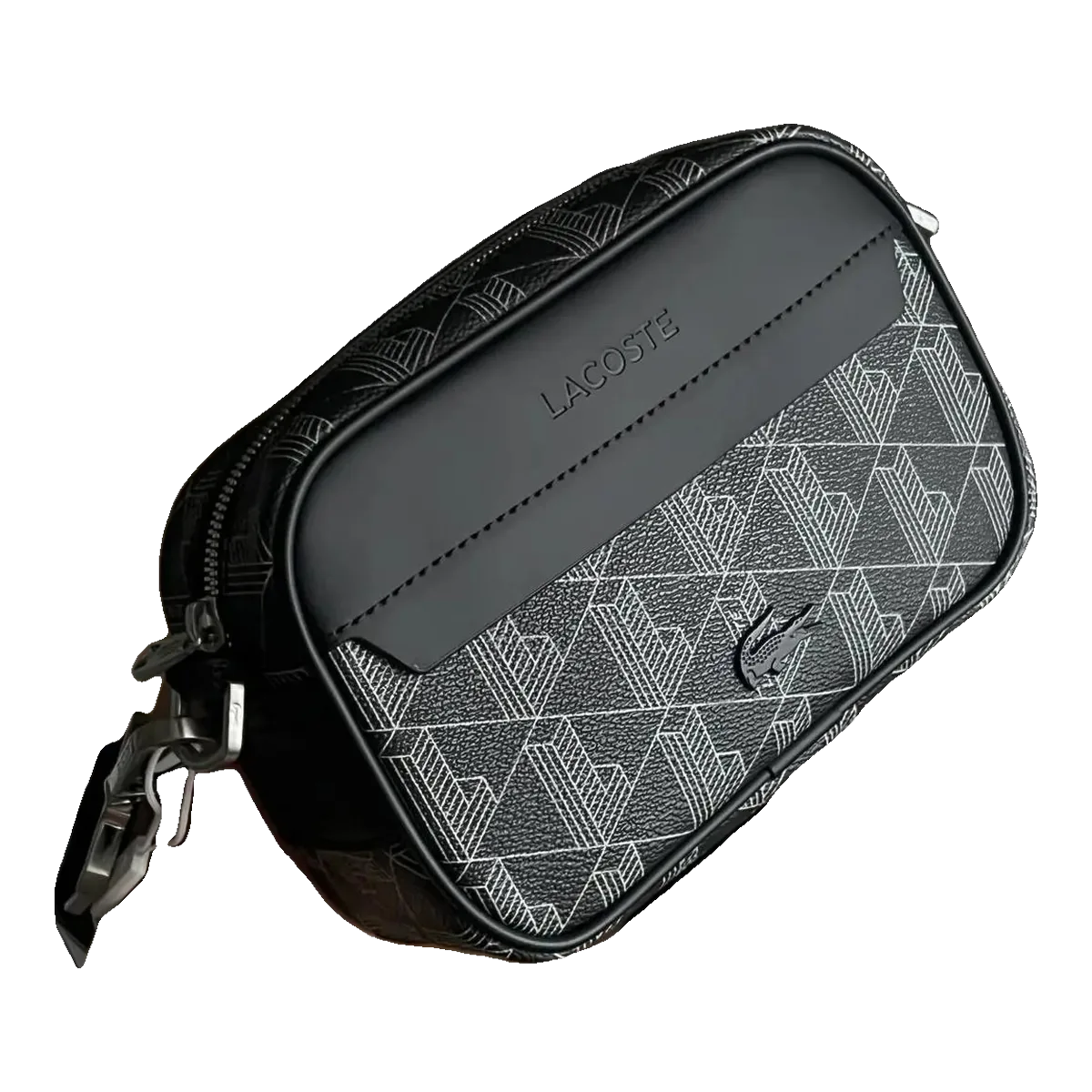 Lacoste Monogram Bag Black