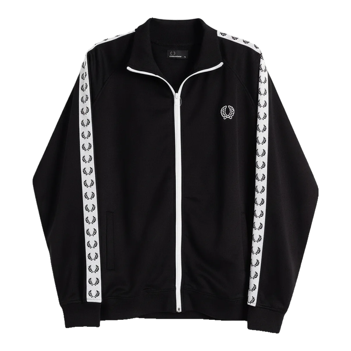 Fred Perry Track Jacket Black