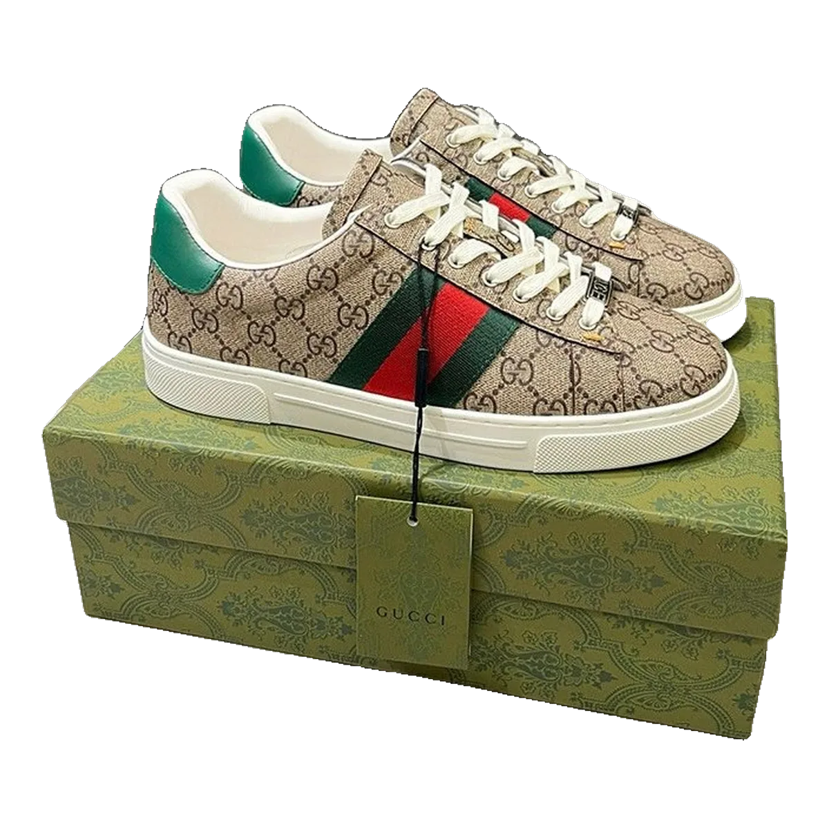 Supreme GG Print Sneakers