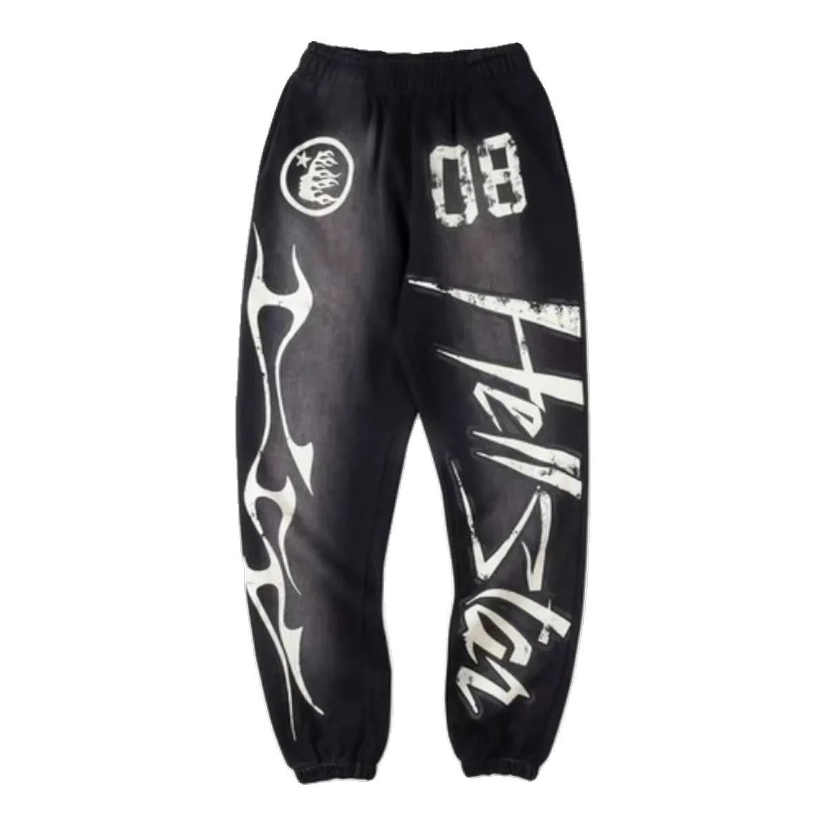 Hellstar Flame Sweatpants Black
