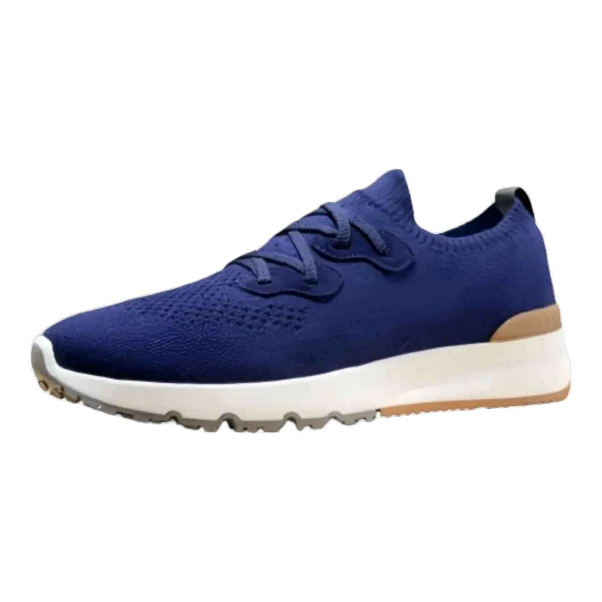 Brunello Cucinelli Knit Runner Blue