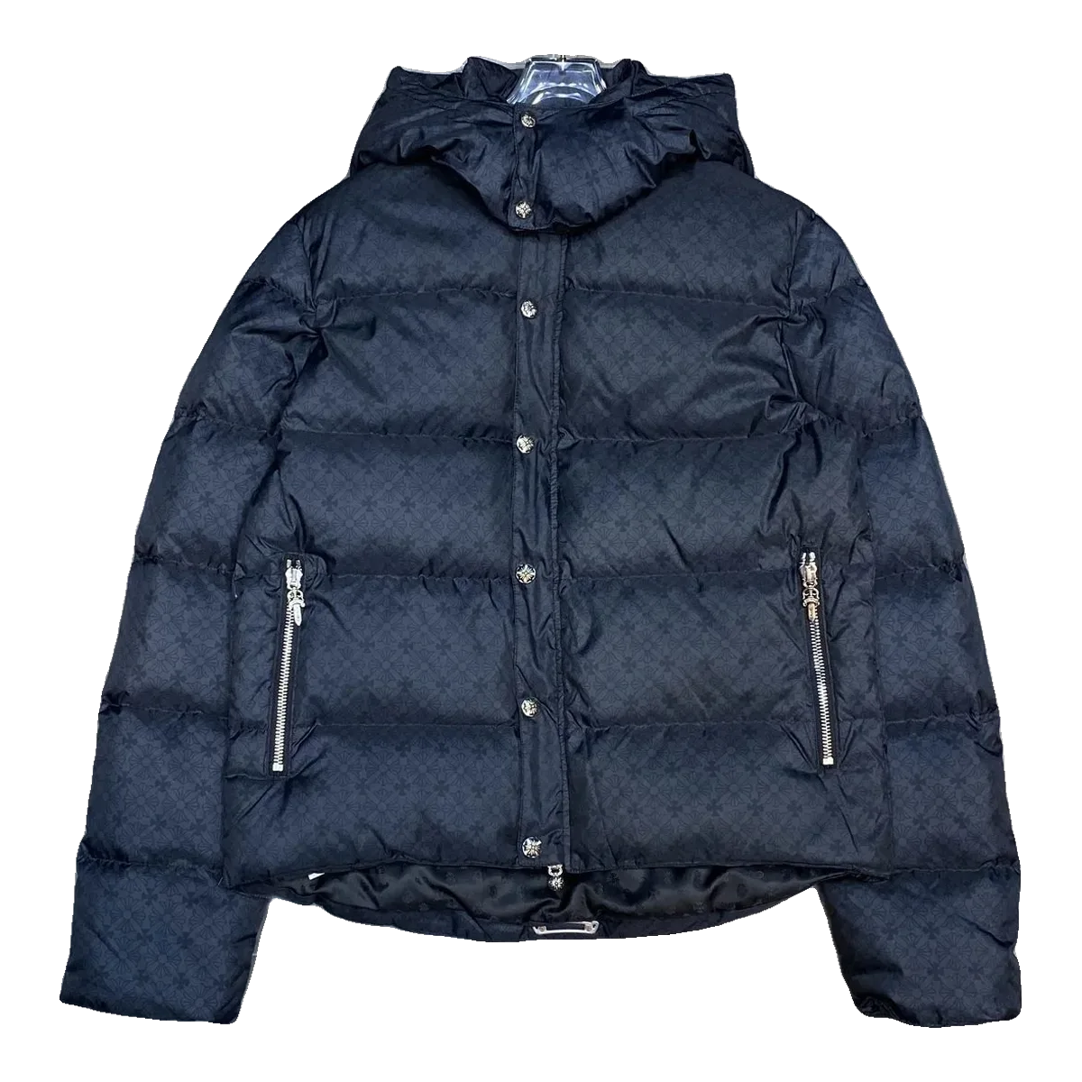 Chrome Hearts Puffer Jacket Navy