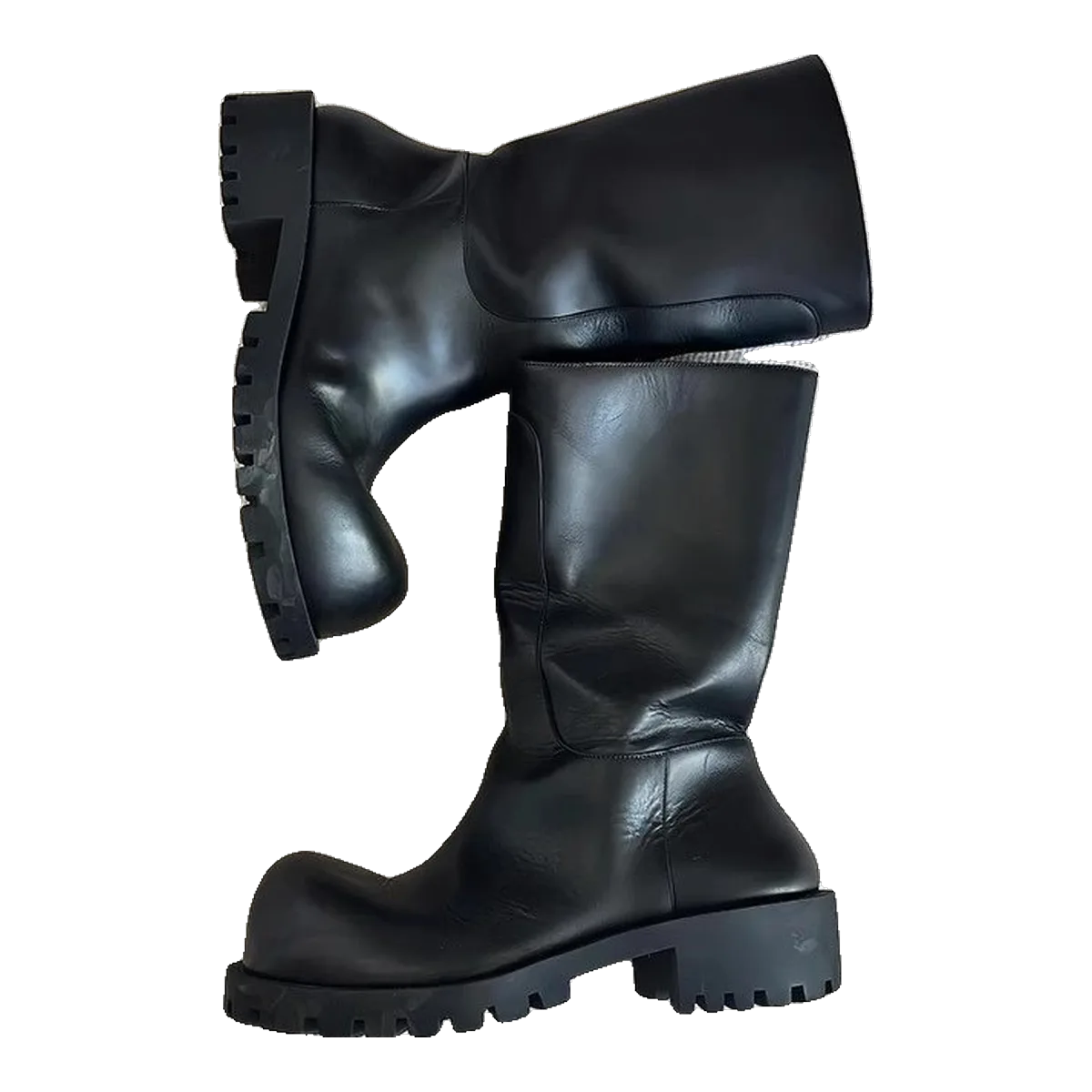 Bottega Veneta Leather Boots Black