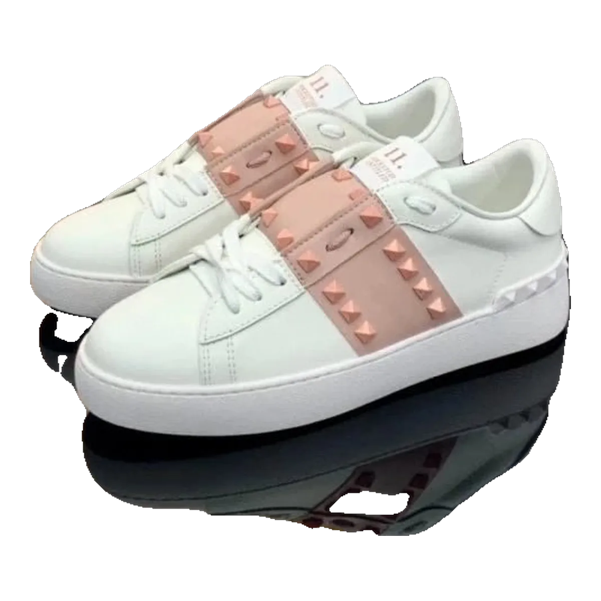 Valentino Rockstud Sneakers White