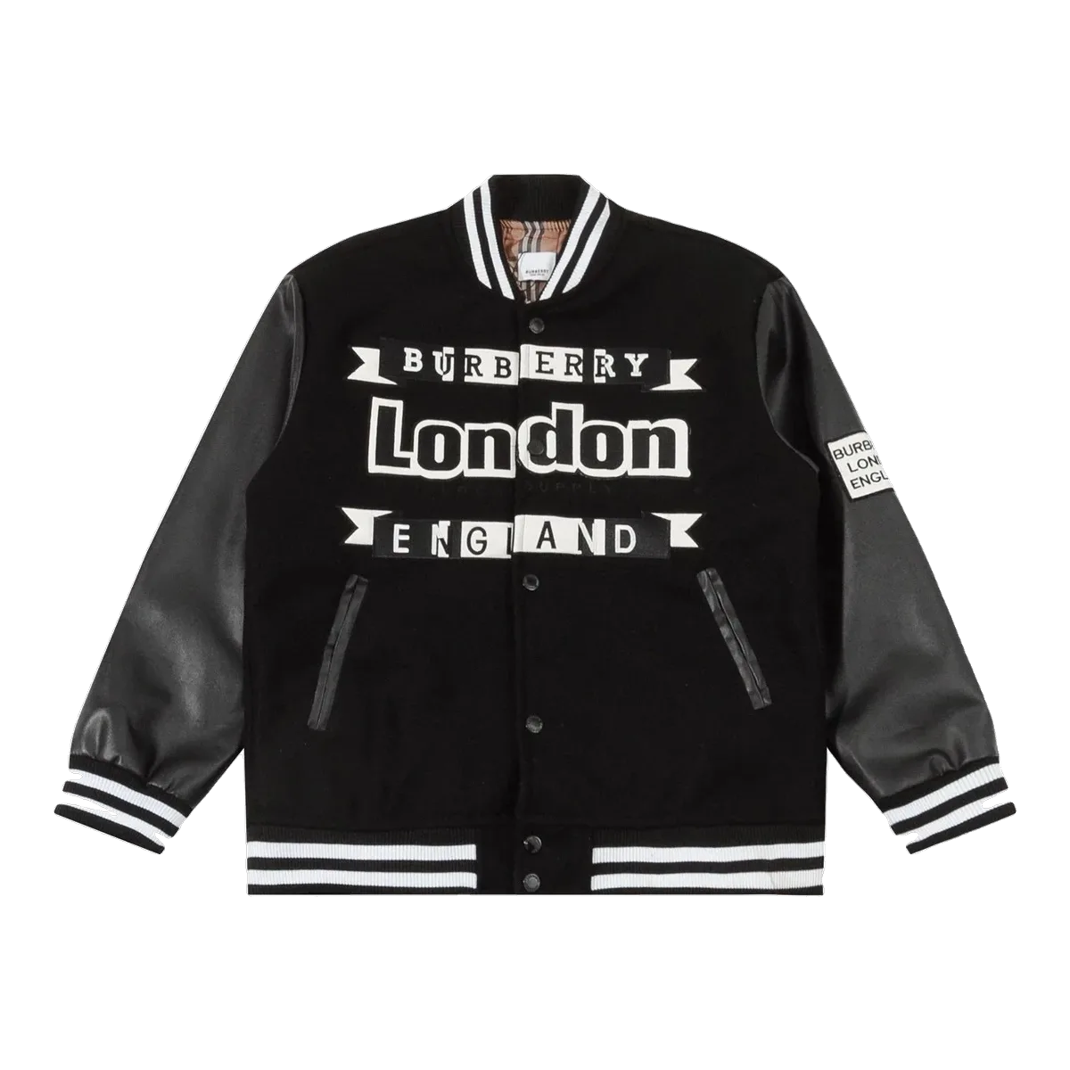 Burberry Varsity Jacket Black