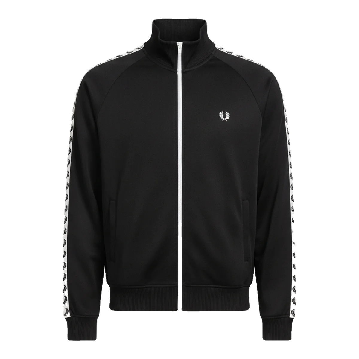 Fred Perry Track Jacket Black