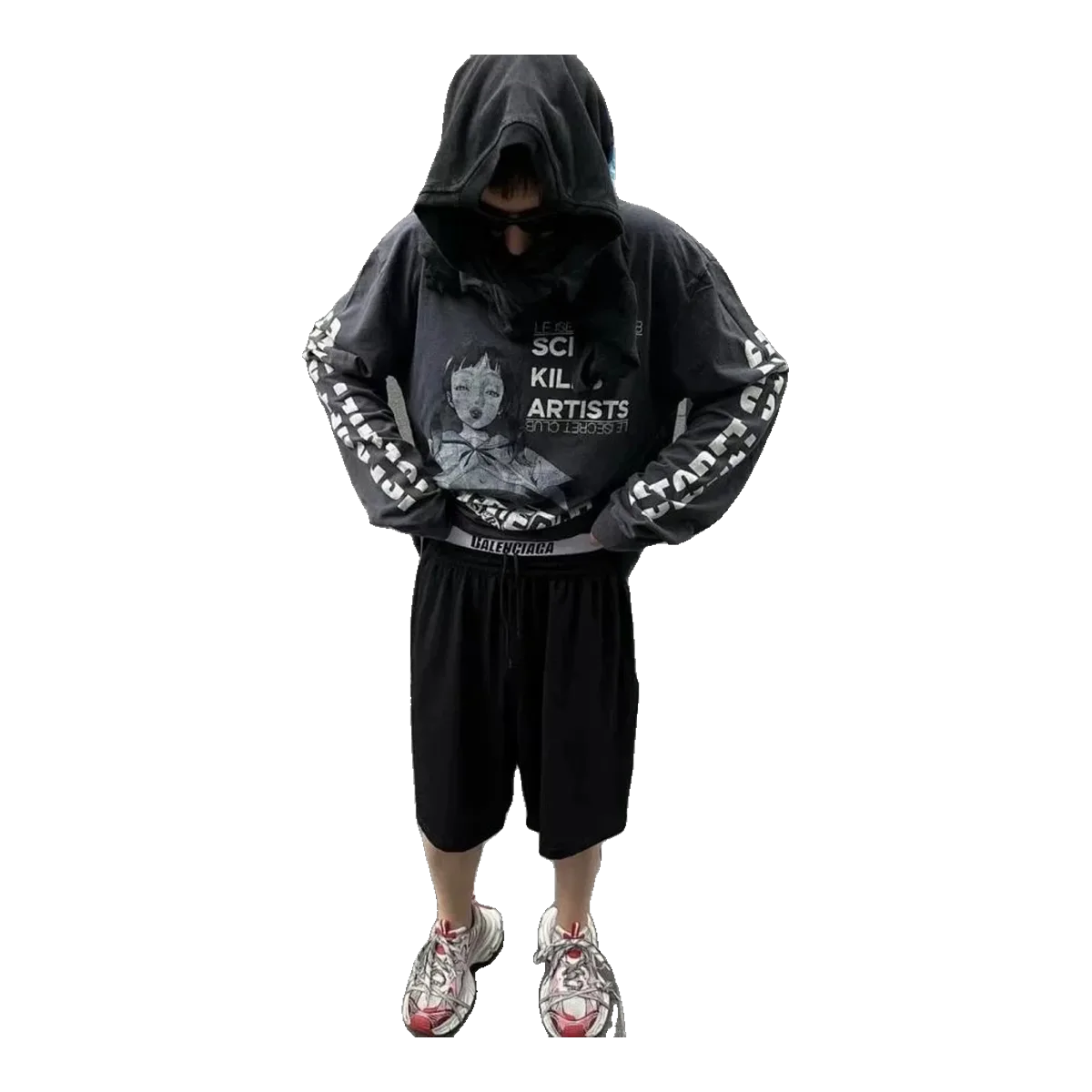 Balenciaga Shorts Black