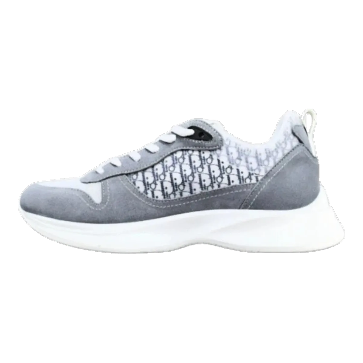 Dior Grey Oblique Runner Sneakers