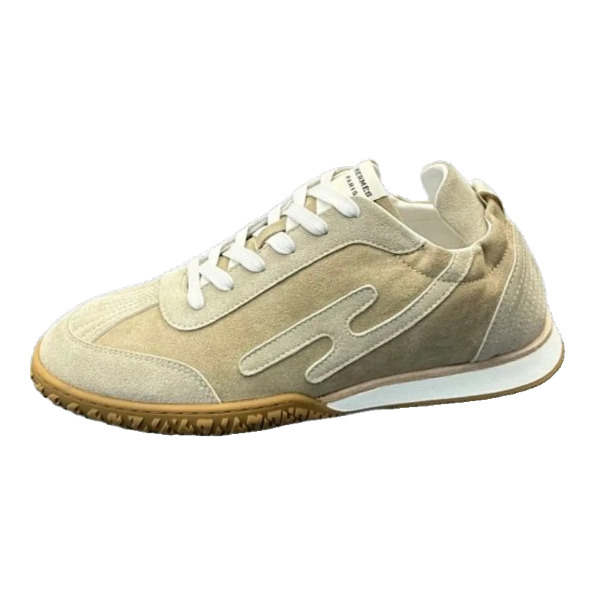 Hermes Beige Sneakers