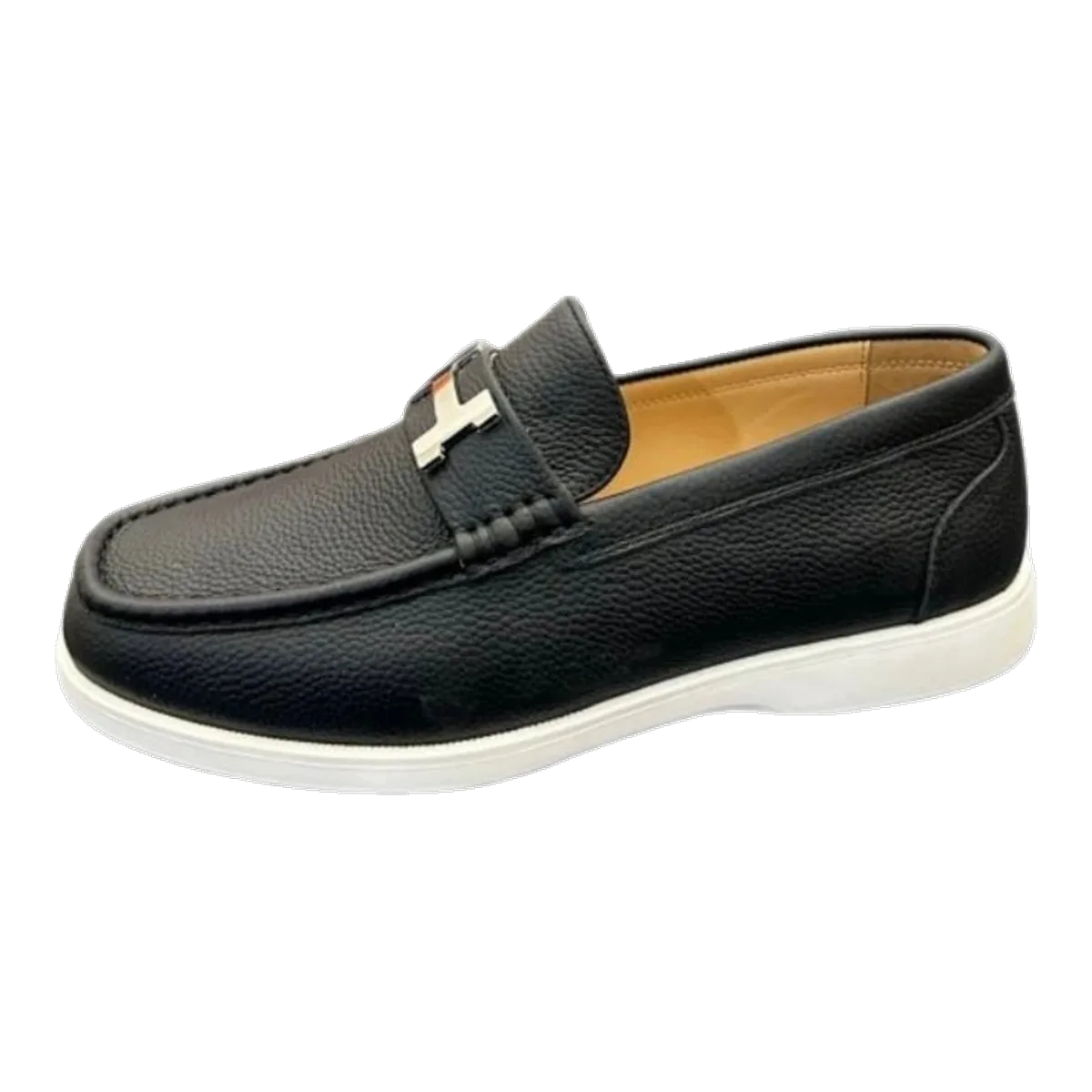 Hermes Black Loafers