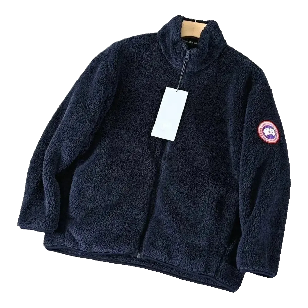 Canada Goose Navy Fleece Jacket