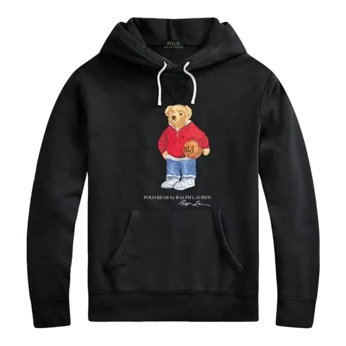 Ralph Lauren Black Polo Bear Hoodie