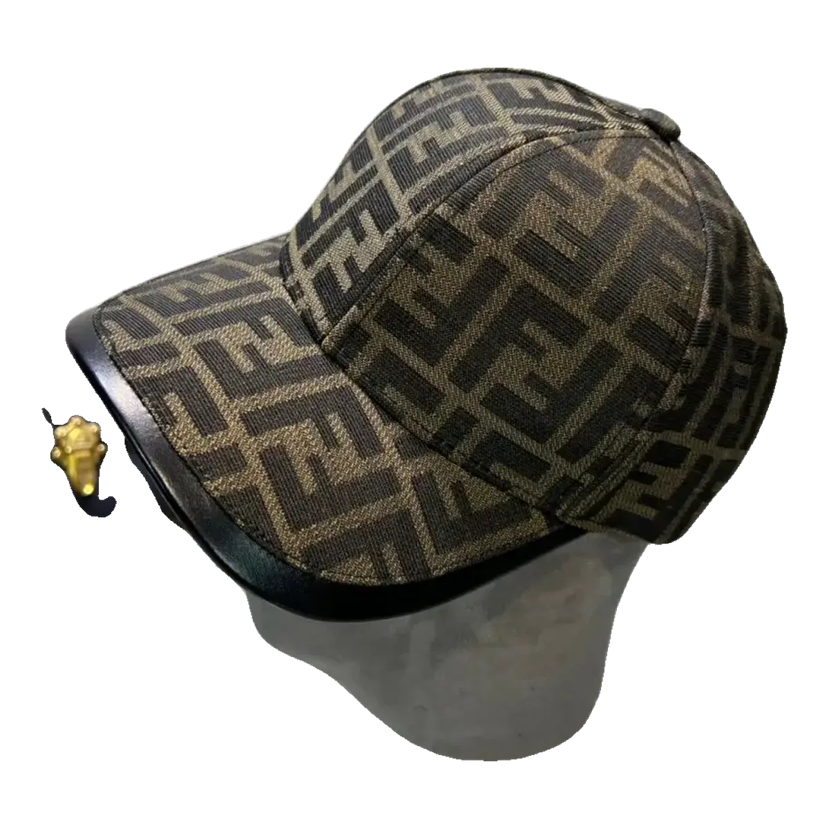 Fendi Brown FF Cap