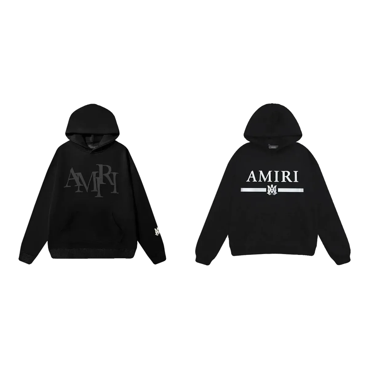 Amiri Logo Hoodie Black