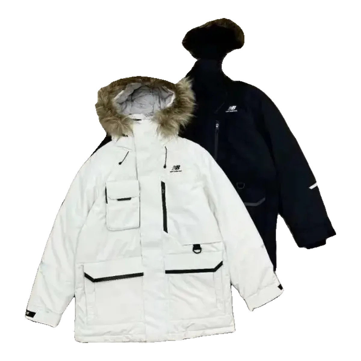 New Balance Puffer Jacket White
