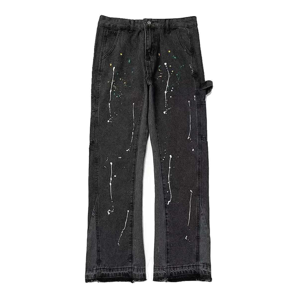 Gallery Dept Black Splatter Jeans