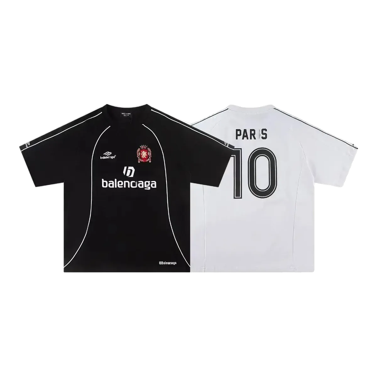 Balenciaga Black Soccer Jersey