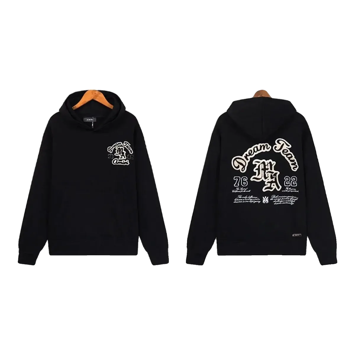 Amiri Black Sweatshirt Set