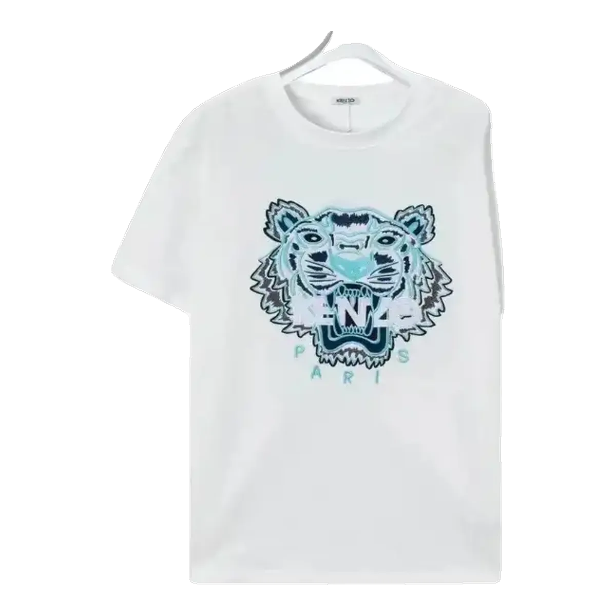 Kenzo Tiger Print T-Shirt White