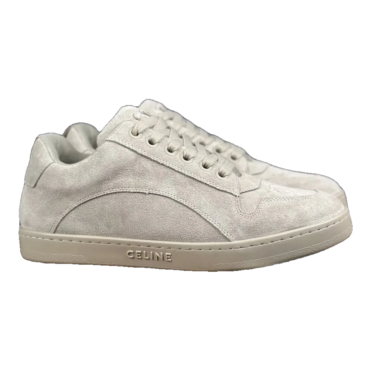 Celine Cream Sneakers