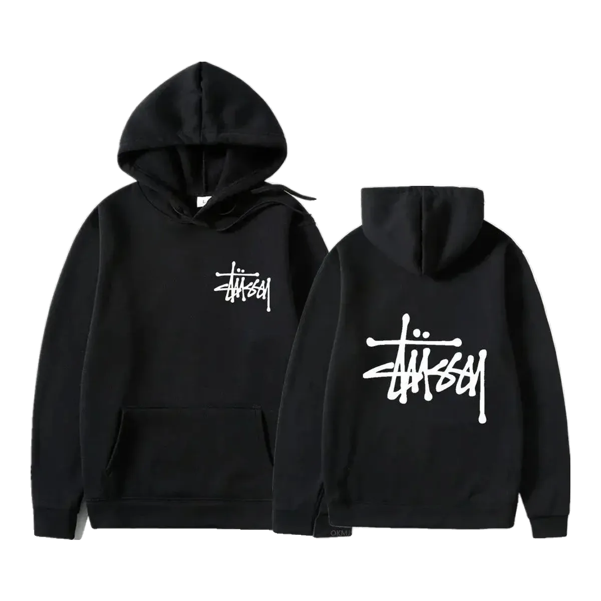Stussy Black Script Hoodie