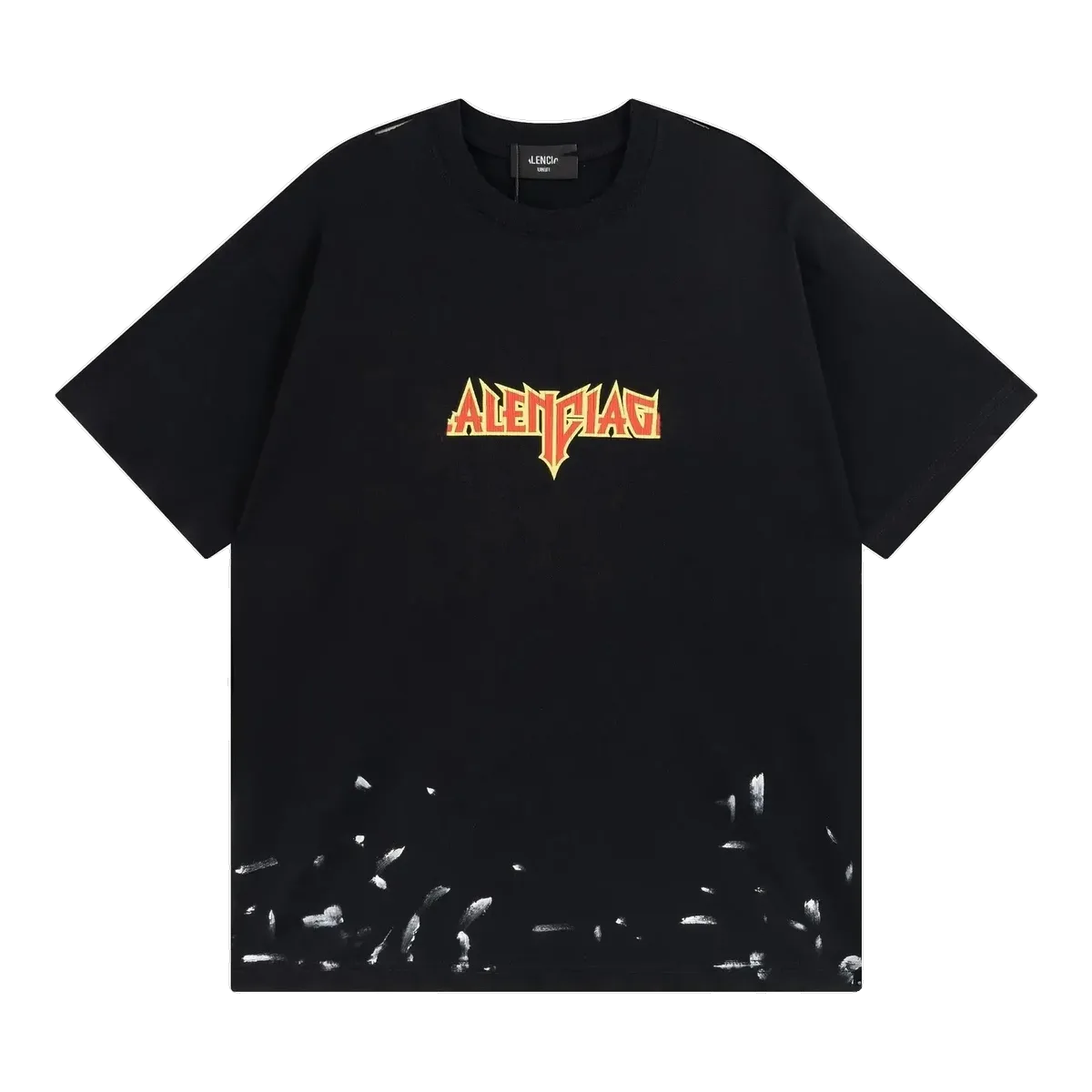 Balenciaga Black Graphic T-Shirt