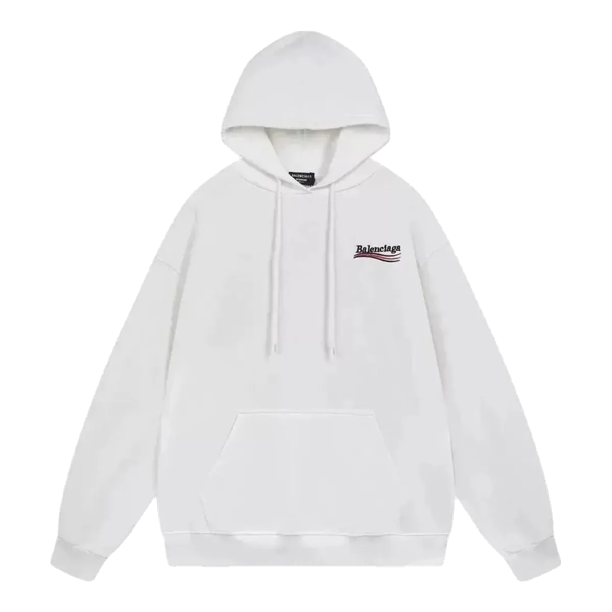 Balenciaga White Logo Hoodie