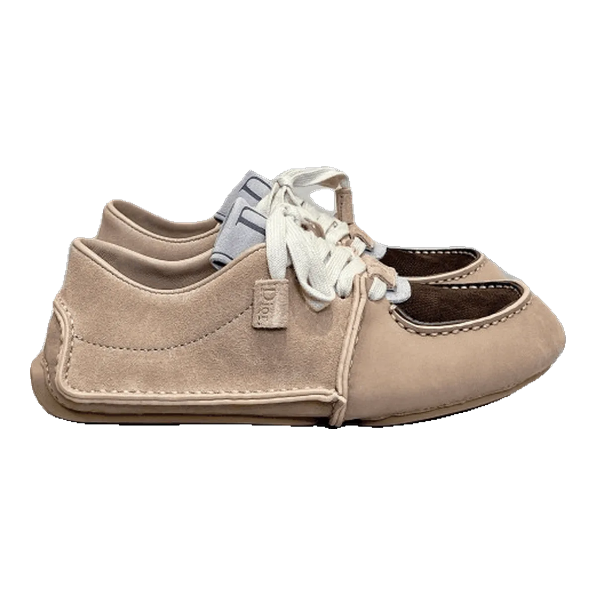 Dior Suede Loafers Beige