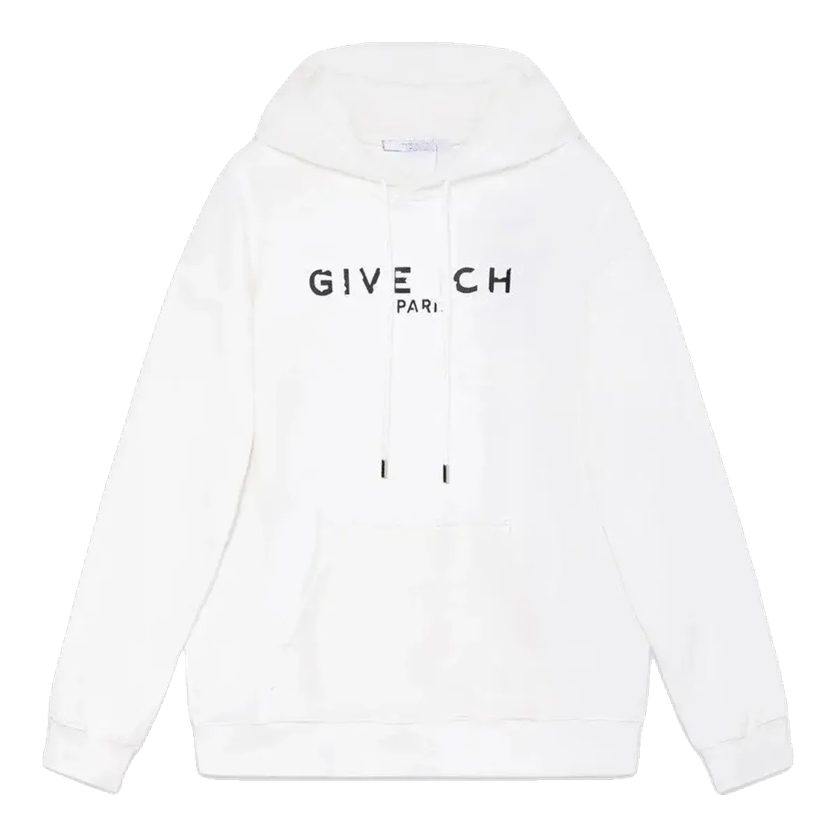 Givenchy Paris Logo Hoodie White