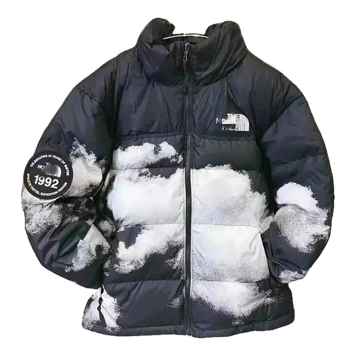 The North Face Cloud Print Down Jacket