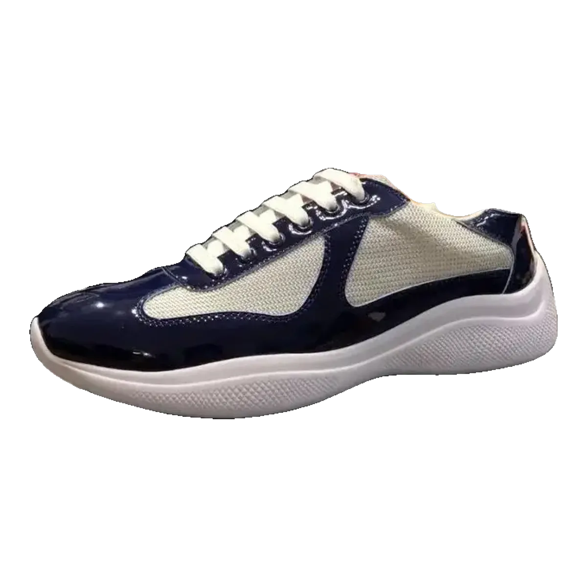 Prada America's Cup Sneakers Navy