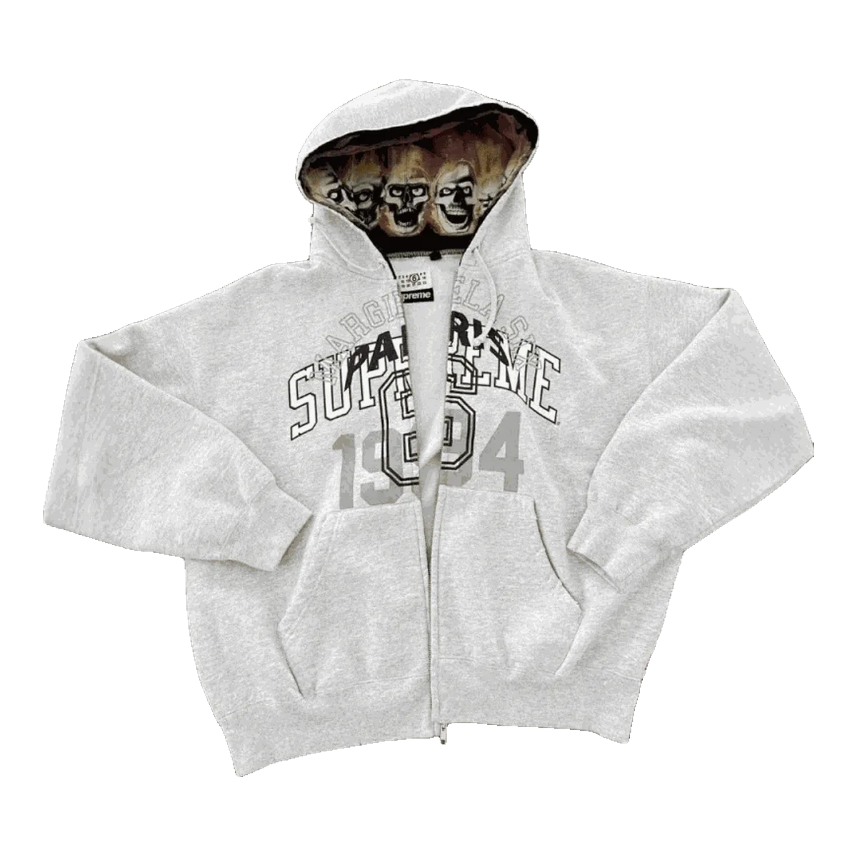 Supreme Grey 1994 Zip Hoodie