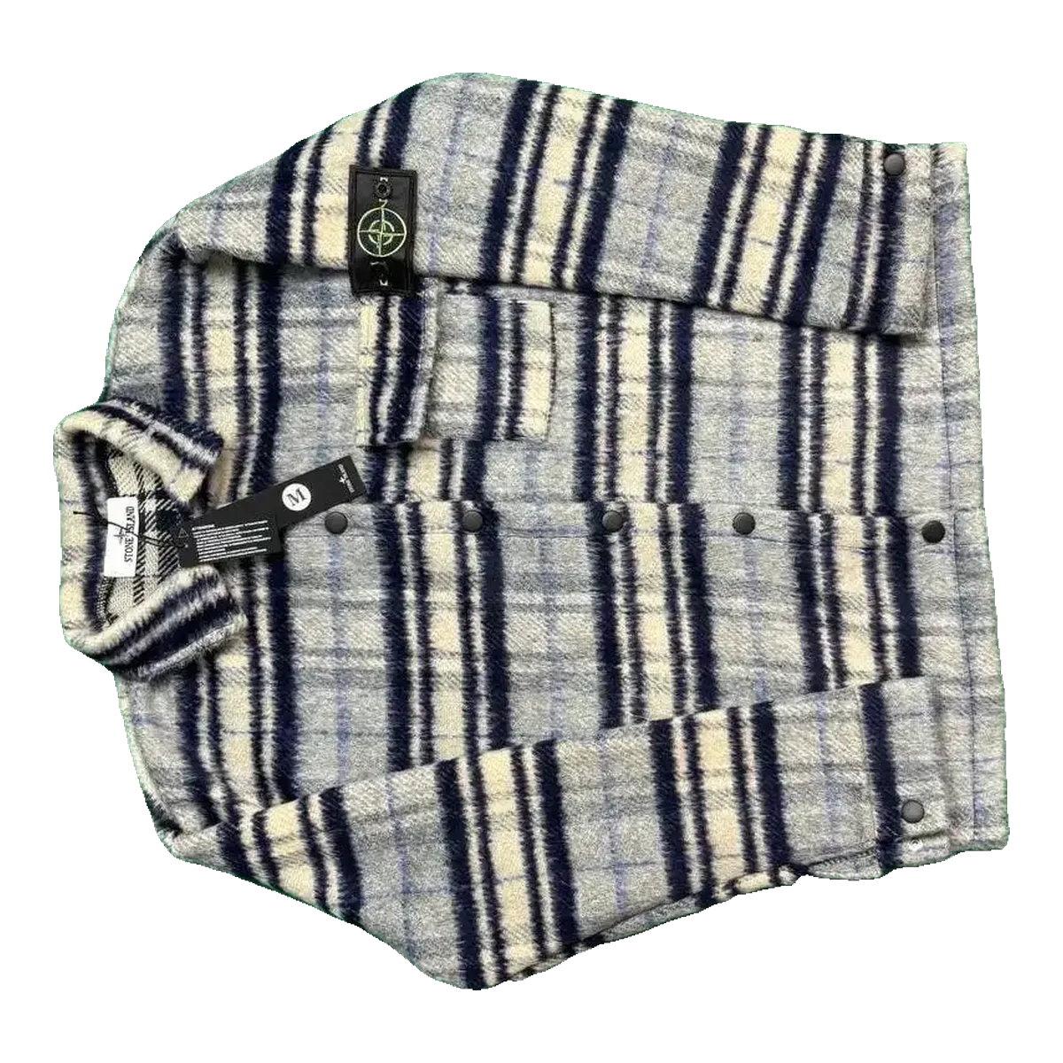 Stone Island Checked Overshirt