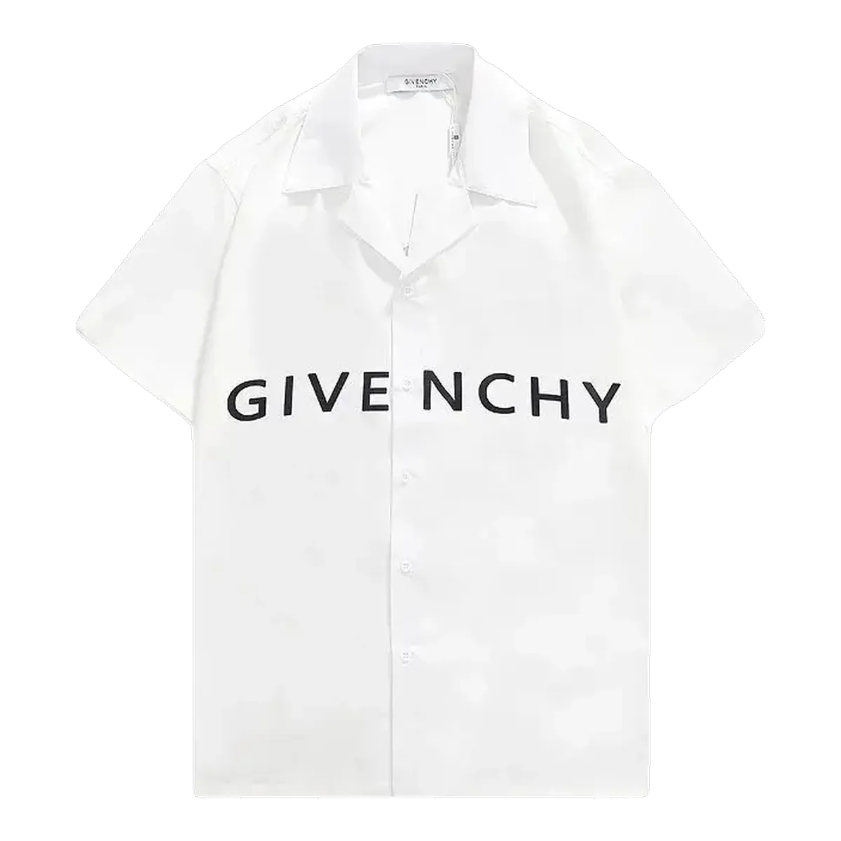 Givenchy Logo Short-Sleeve Shirt White