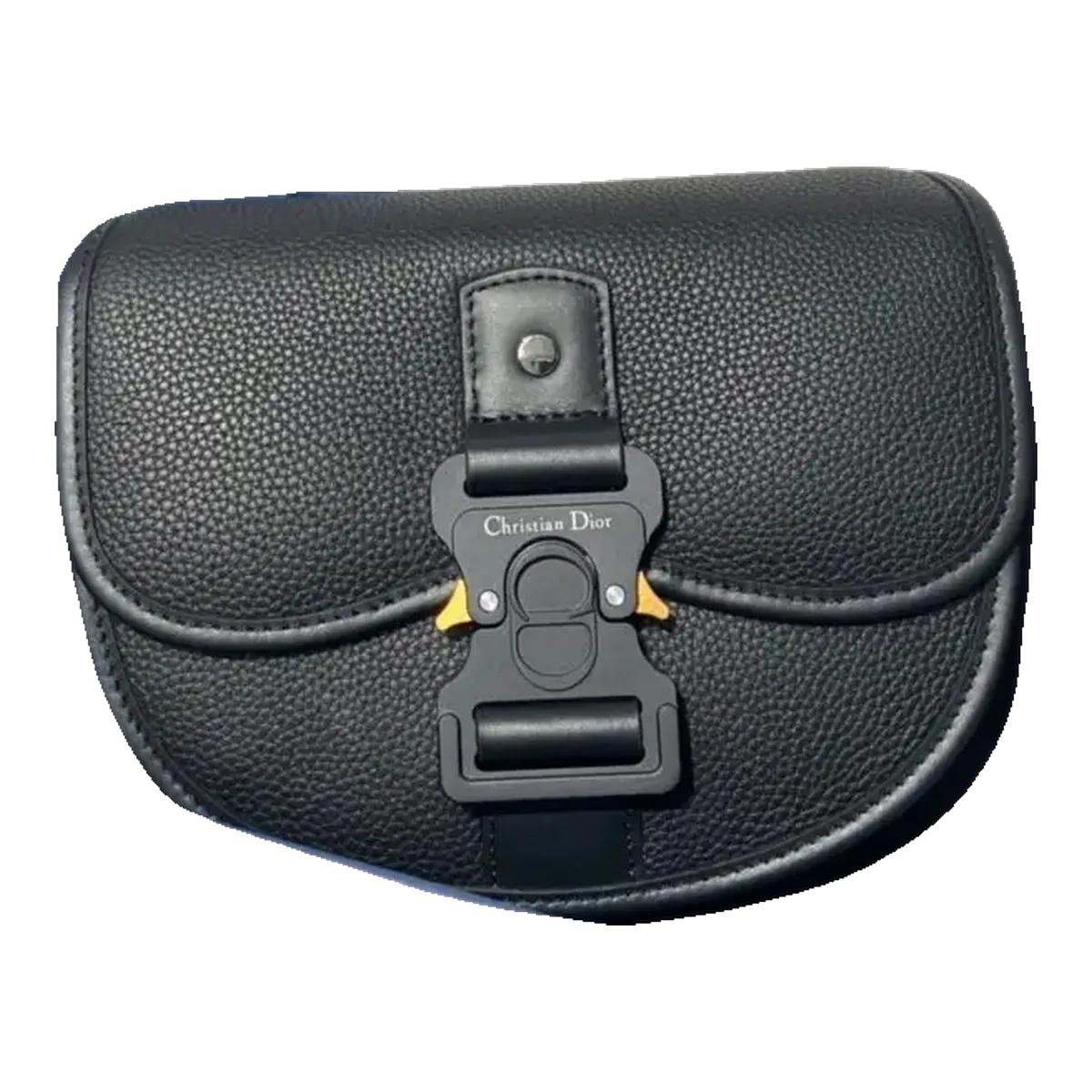 Dior Black Saddle Bag