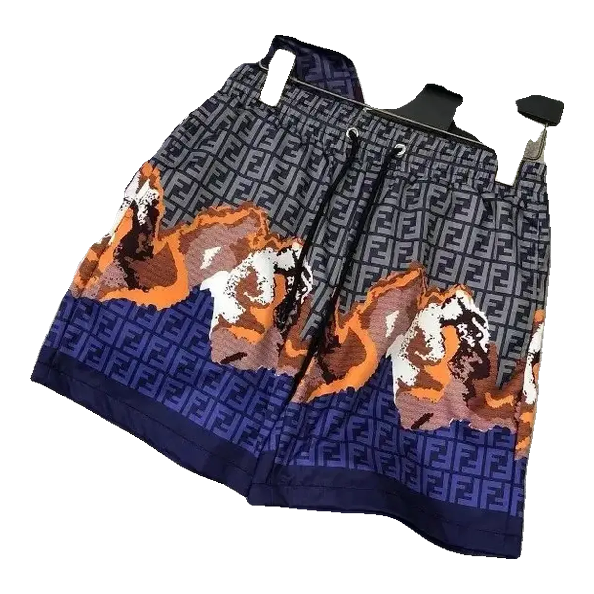 Fendi FF Logo Flame Shorts