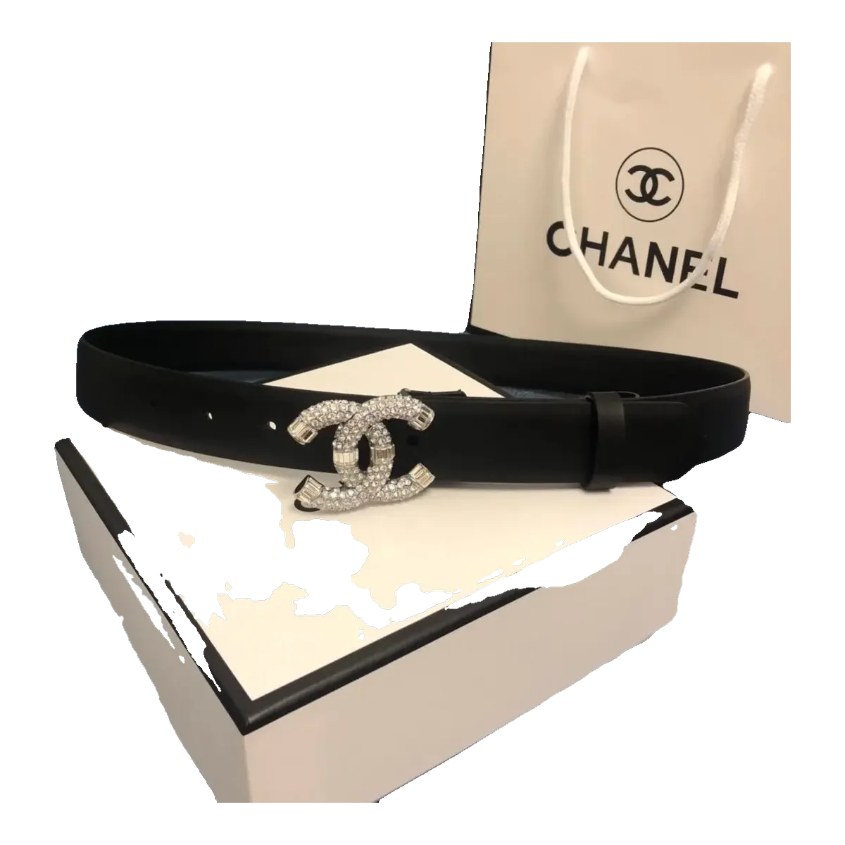 Chanel CC Belt Black
