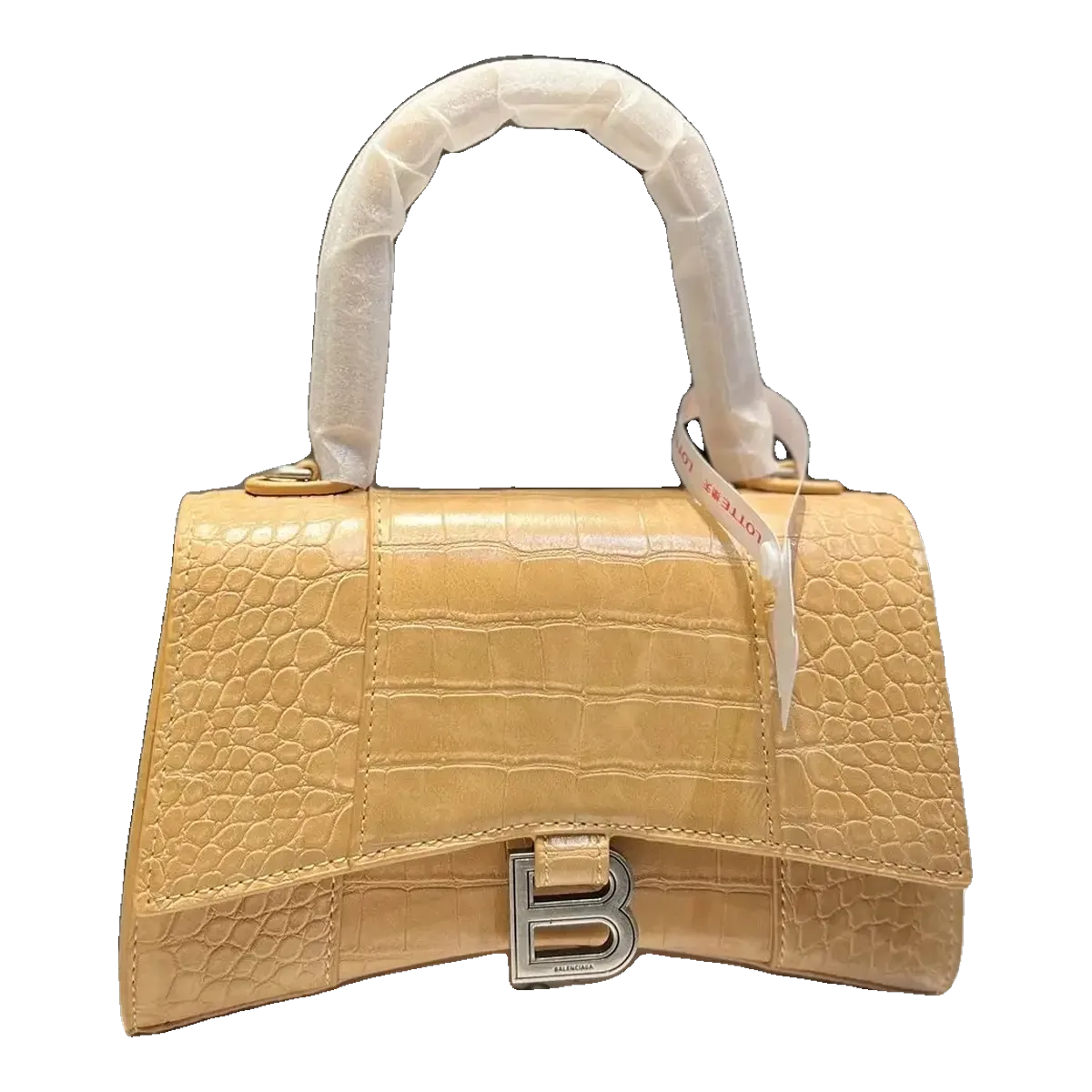 Balenciaga Hourglass Bag Beige