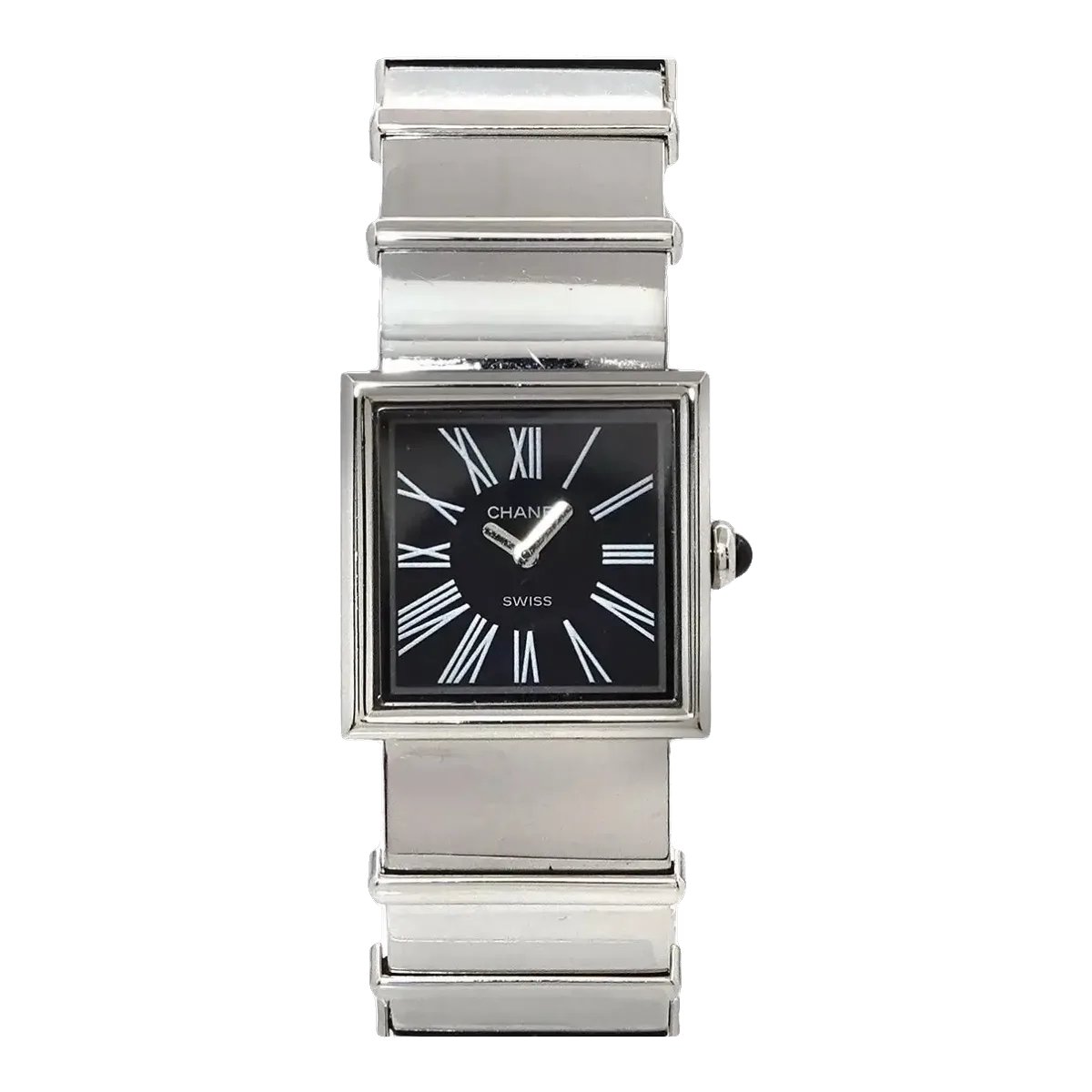 Chanel Square Watch Silver