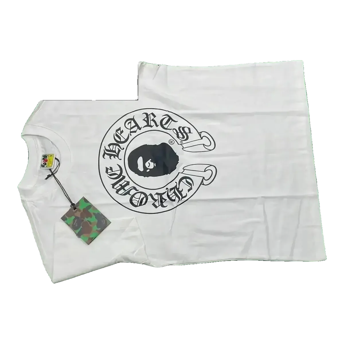 Bape White Graphic T-Shirt
