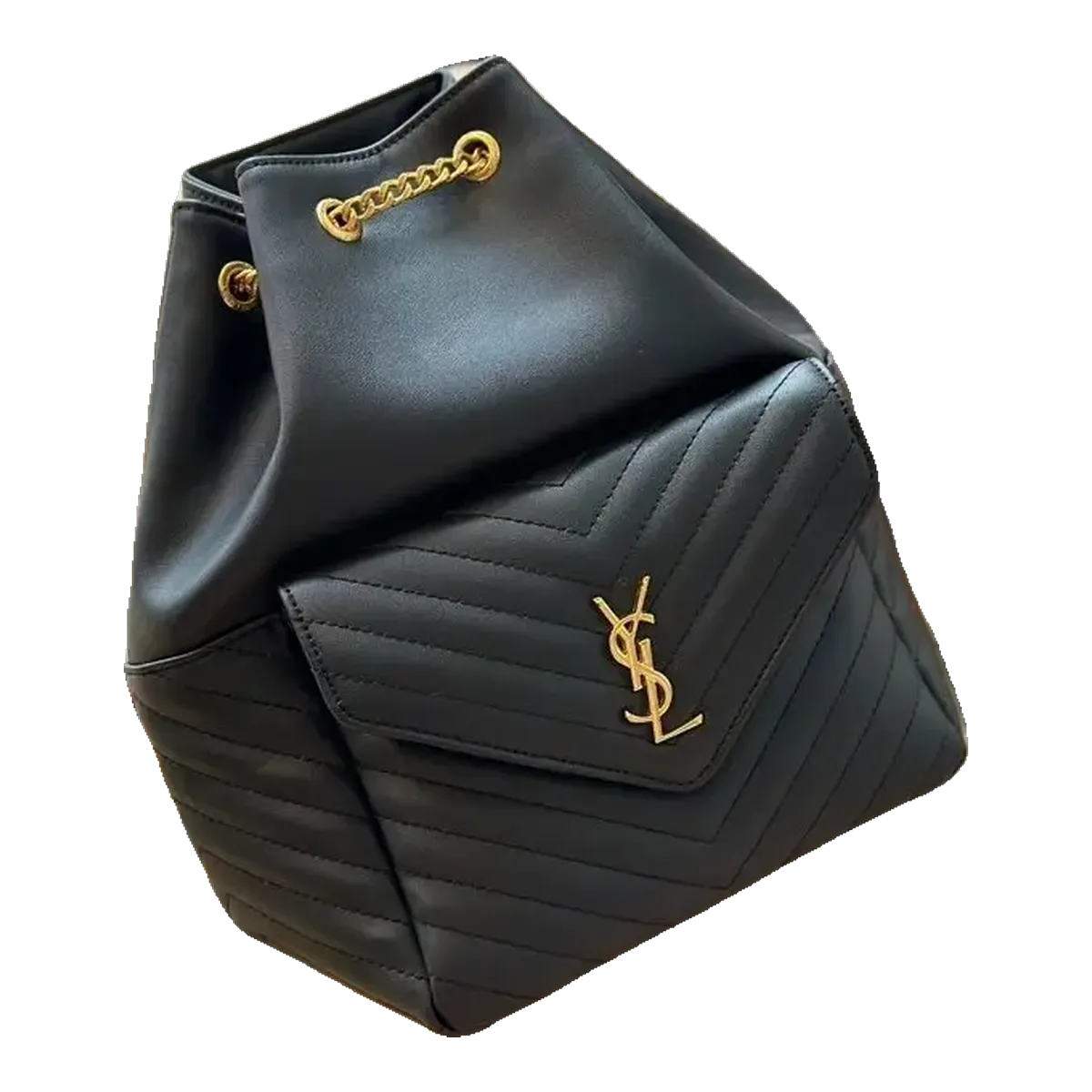 Saint Laurent Black Puffer Bag