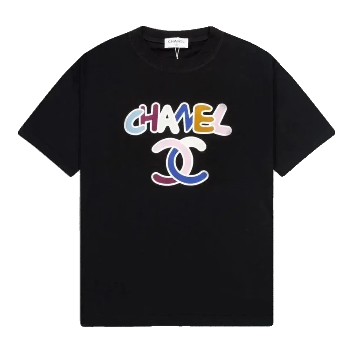 Chanel Black Logo T-Shirt