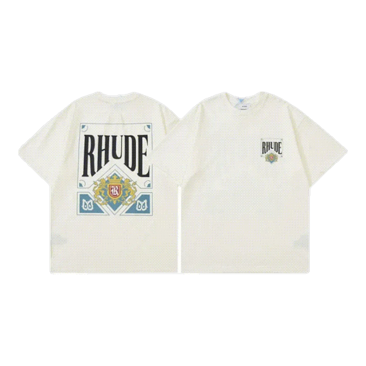 Rhude White Graphic T-Shirt