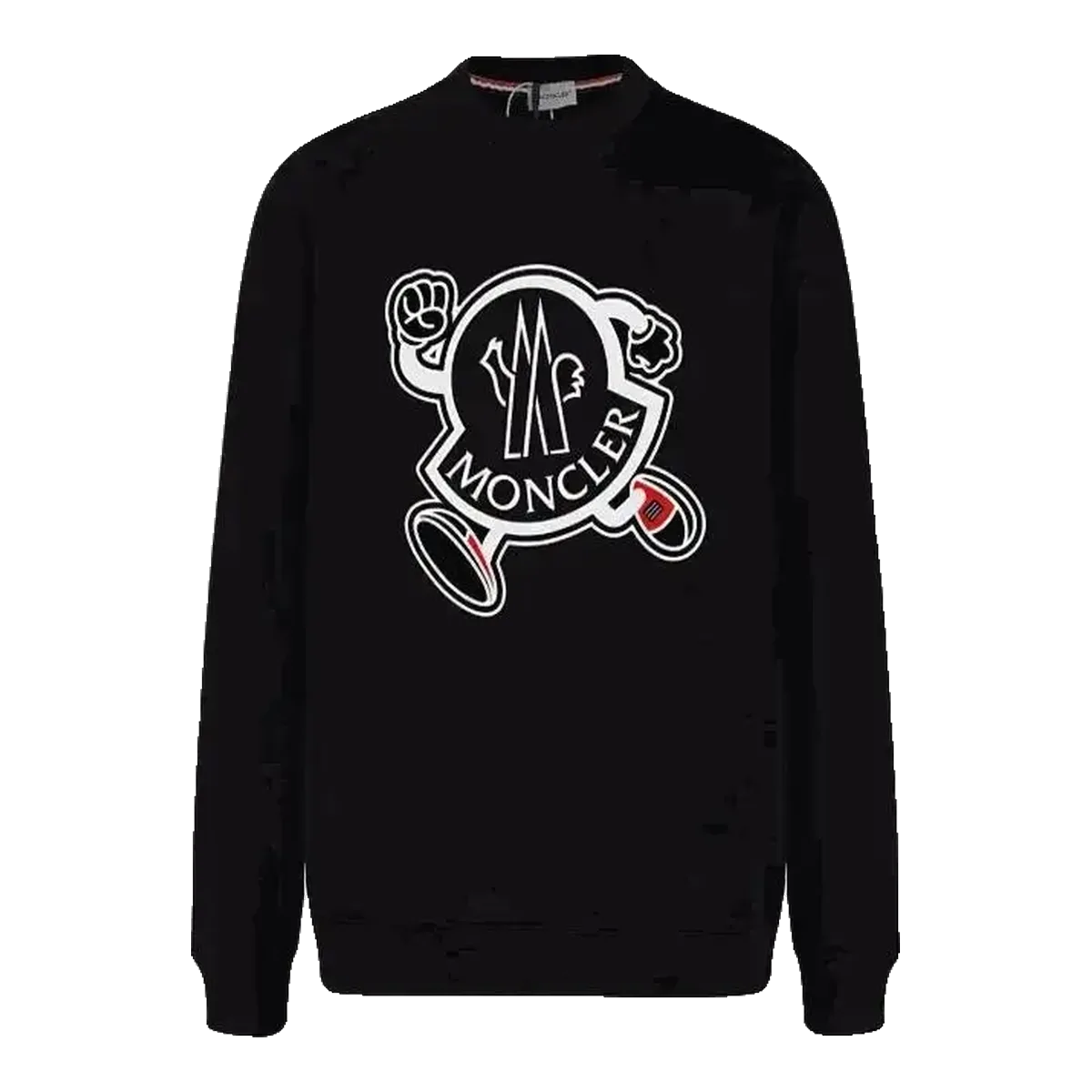 Moncler Logo Sweatshirt Black