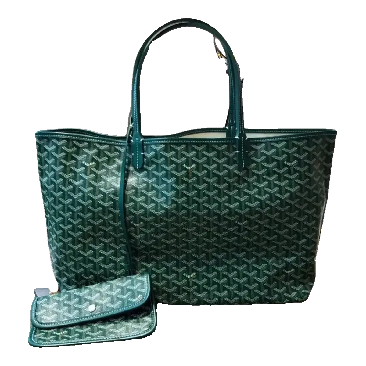 Goyard Saint Louis Tote Bag Green