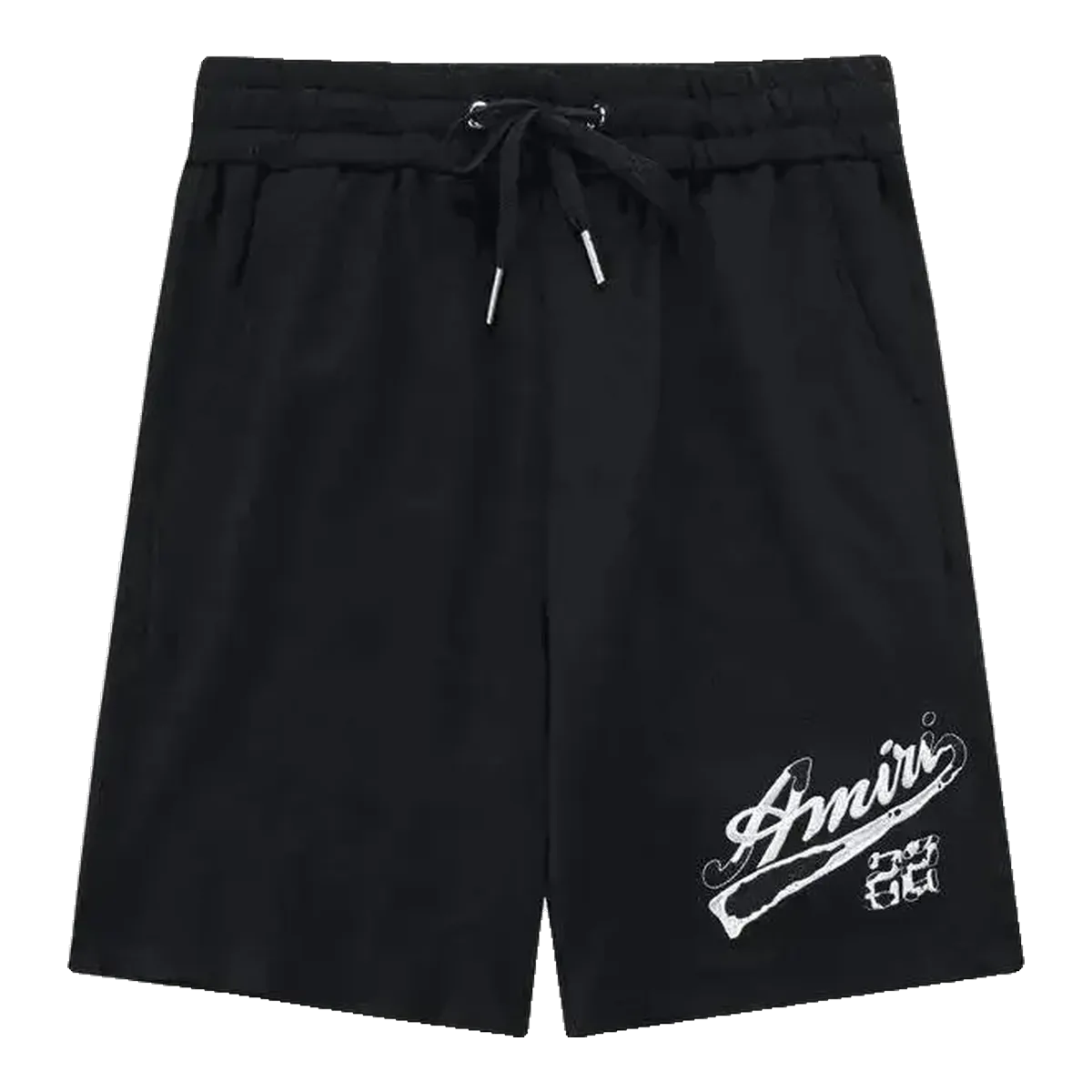 Amiri Black Logo Shorts