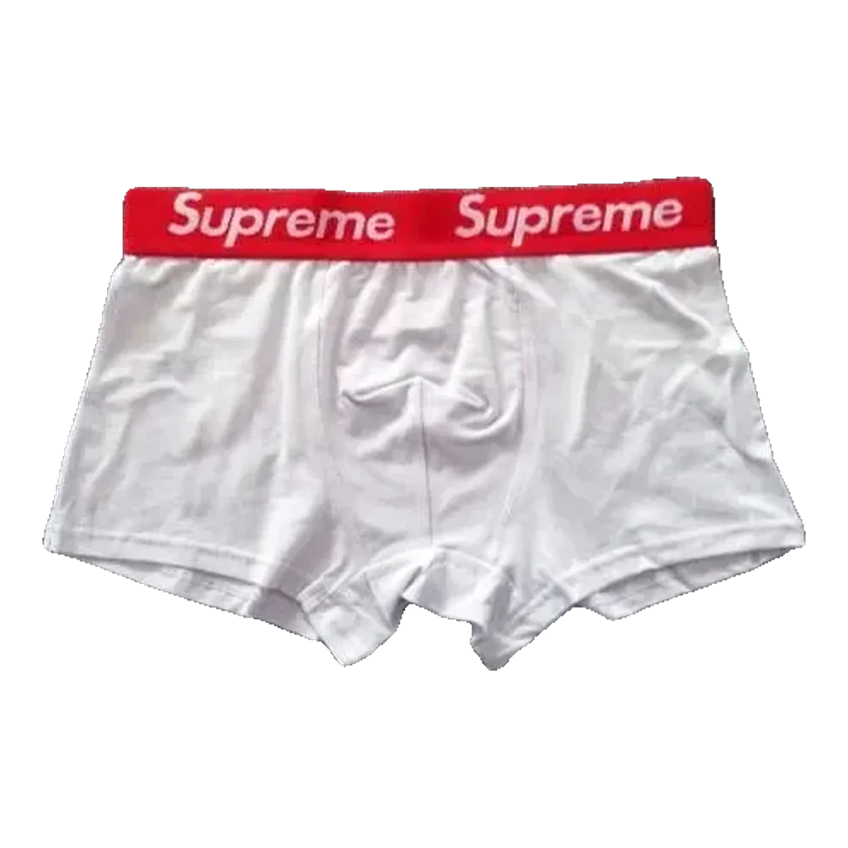 Supreme White Logo Boxers