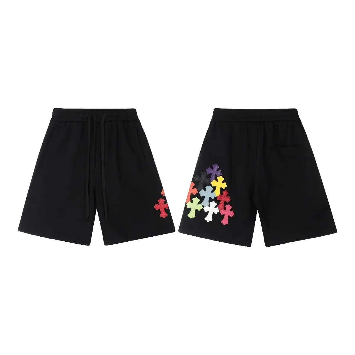 Chrome Hearts Cross Shorts Black