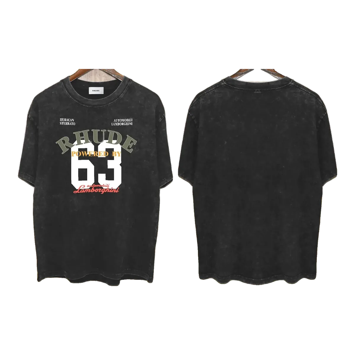 Rhude Black 63 T-Shirt