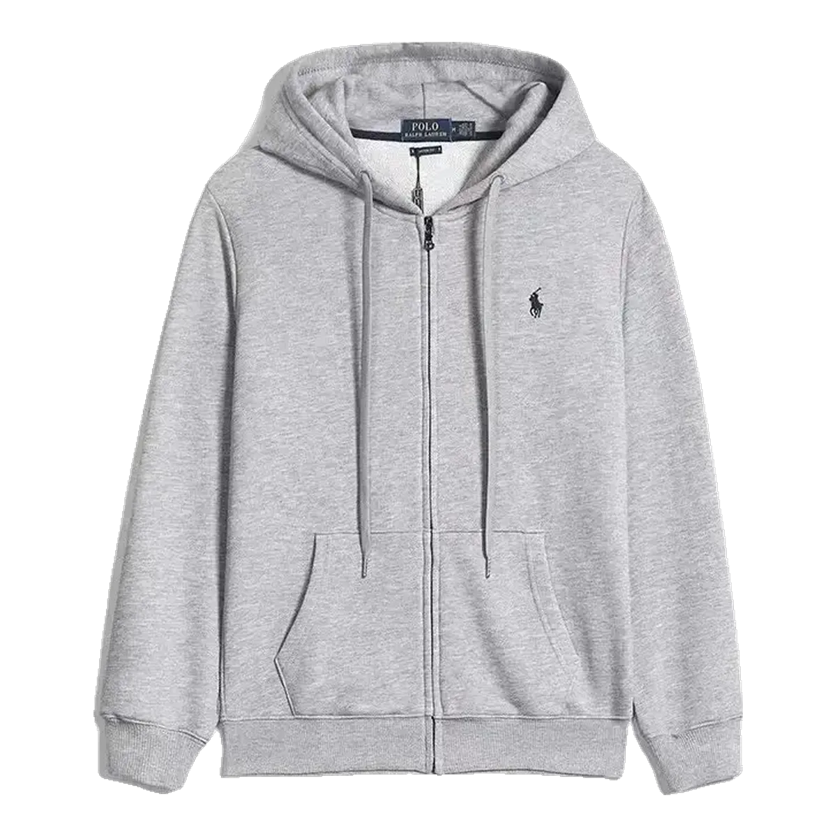 Ralph Lauren Grey Zip Hoodie